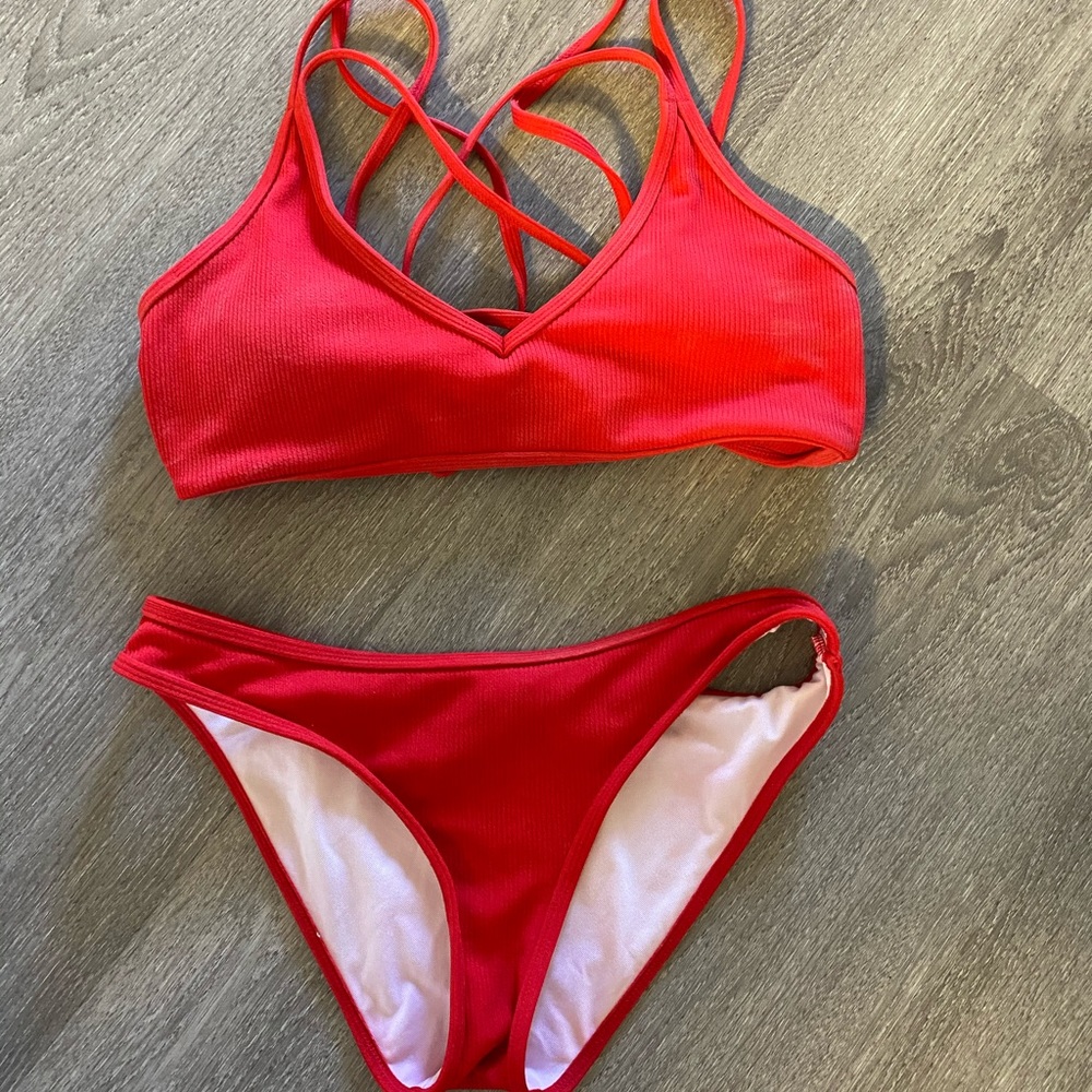 Red bikini